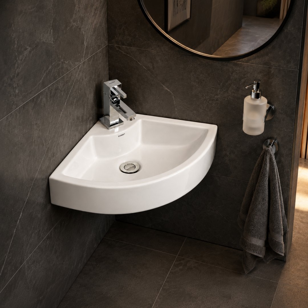KORES Wall Hung Basin Wash Basin - My Home Studio